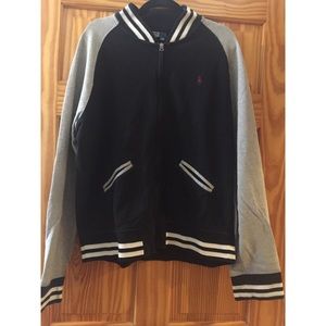 Polo Ralph Lauren Full Zip Baseball Jacket Sweater